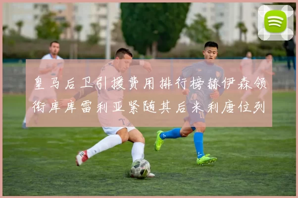 皇马后卫引援费用排行榜赫伊森领衔库库雷利亚紧随其后米利唐位列第三